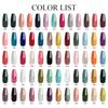 PHOENIXY 111 Colors of Gel Nail Polish Bright and Colorful Gel Lacquer for UV Gel Nails Soak-off UV LED Semi-Permanent Gel Varnishes