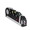 Line Generator, Level Ruler, Tape Measure, Multi-function Household Infrared Decoration Cross Line Square Level 1ml