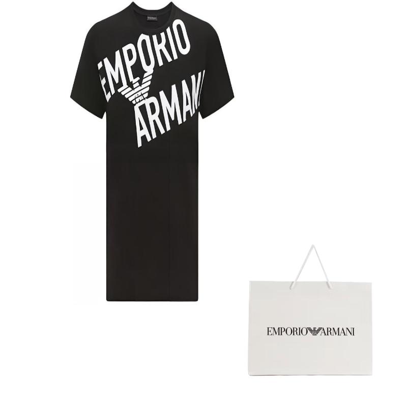 EMPORIO ARMANI SS23 Regular T Shirt Men's Black 211818-3R476-21921