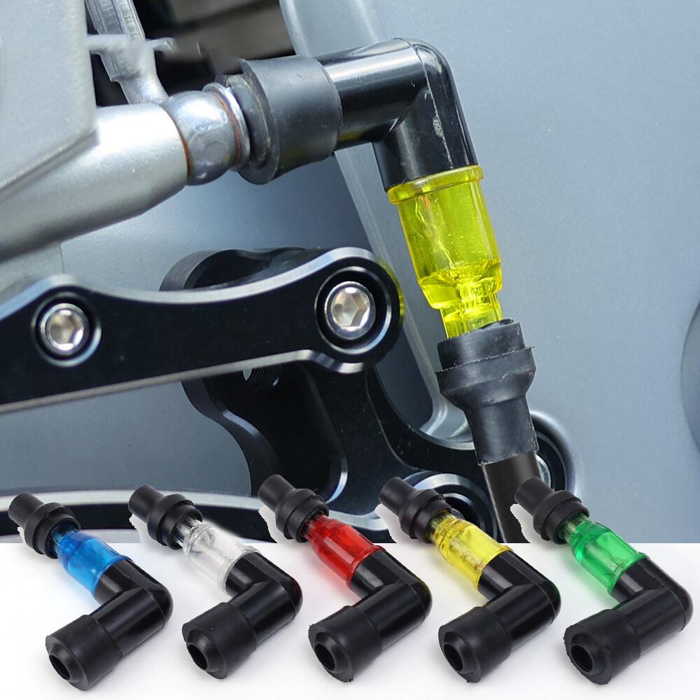 Motorcycle LED Light Spark Plug Cap High-Voltage Cover for Motorcycles Accessories