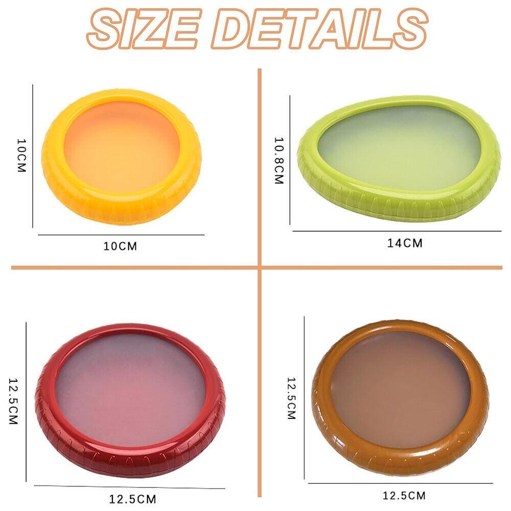 Food Grade Fruit Preservation Box, Transparent Sealed Vegetable Storage Container Reusable Kitchen Preservation Box