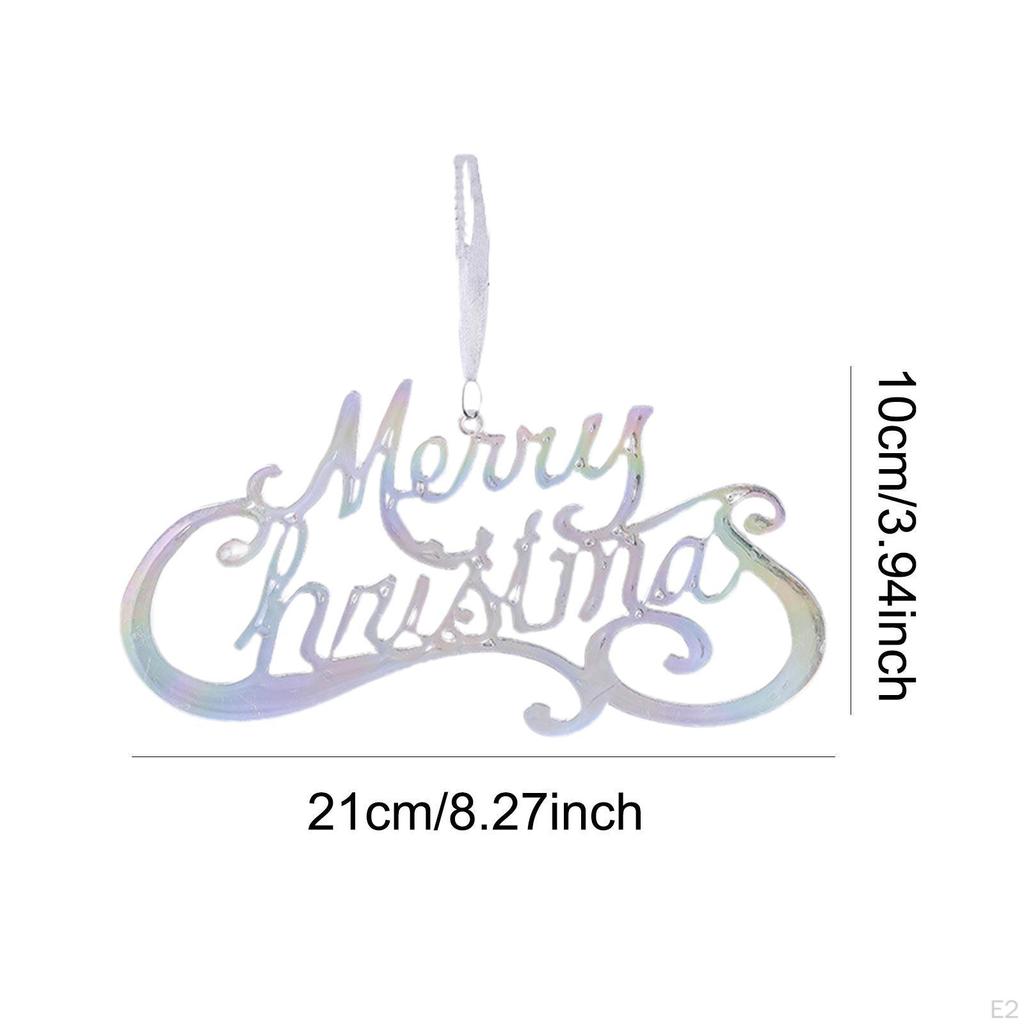 Рождественские украшения Подвесные украшения Акриловая подвеска Капля Безделушка для отеля