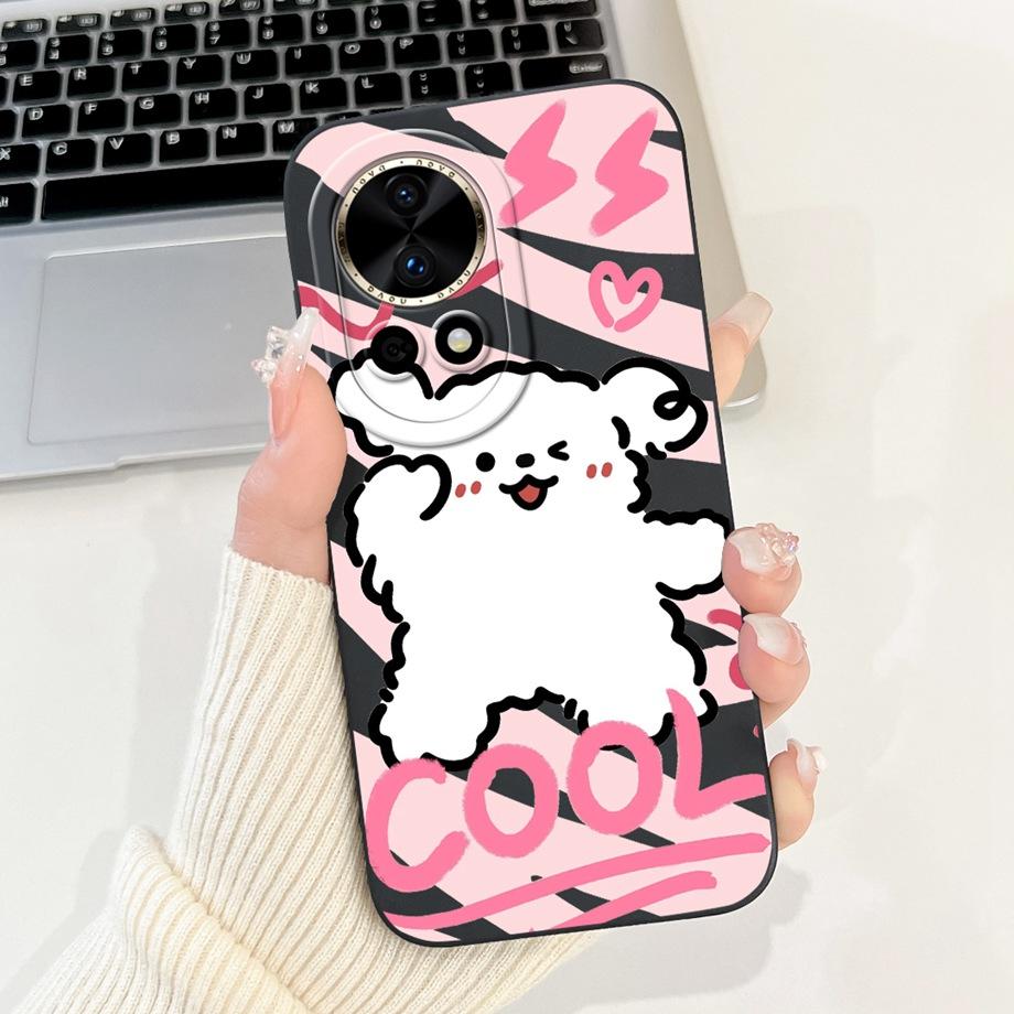 For Huawei nova 12 / Nova 12 Pro 12 Ultra Phone Case NOVA 12s 12 SE Cute Soft Liquid Silicone Shockproof Bumper Cover Soft Funda