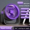 USB Small Fan Mini Office Dormitory Desktop Fan Silent High Wind Air Recirculation Fan with 5-speed Adjustment