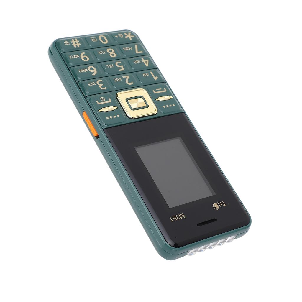 M351 разблокированный сотовый телефон 1,8-дюймовый экран 3600 мАч аккумулятор большая кнопка крупный шрифт громкий сотовый