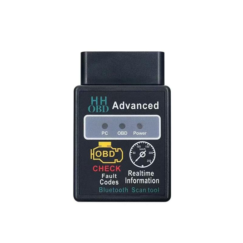 Мини-сканер OBD2 ELM327 V1.5 Bluetooth для диагностики неисправностей автомобиля, считыватель кодов ошибок для Android, Windows, iOS
