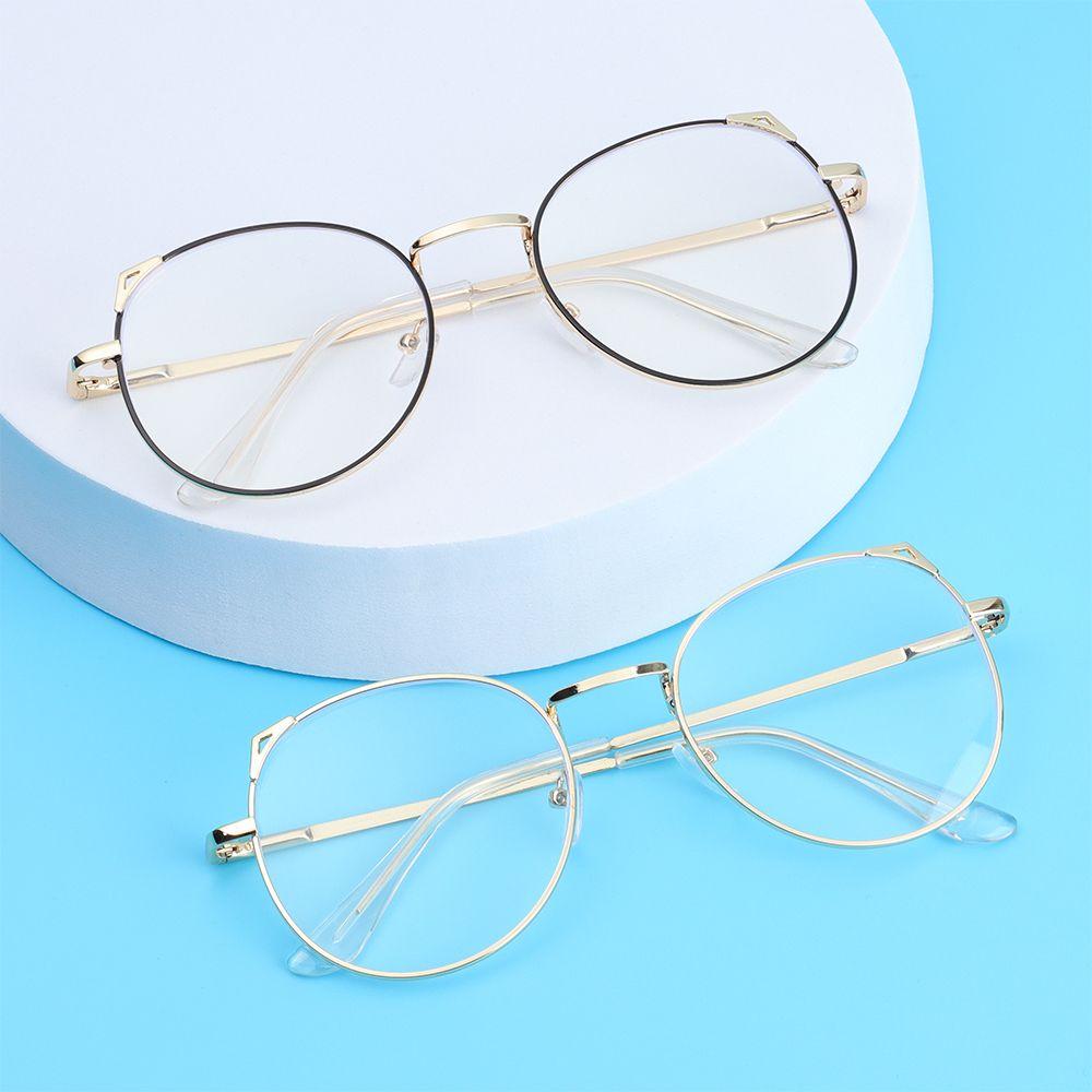 Cute Eye Protection Computer Goggles Ultra Light Frame Cat Ears Eyeglasses Anti-Blue Light Glasses