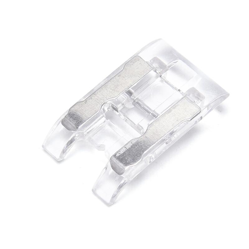 1 шт. прозрачная пластиковая нашивка для вышивки накладной лапкой для швейной машины