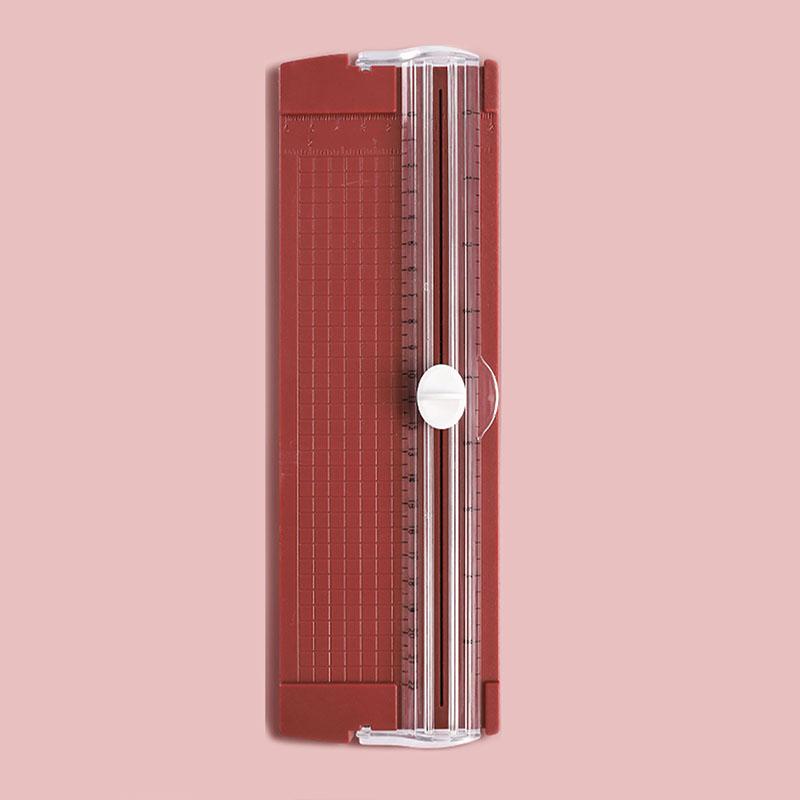 1PC Multi-functional bidirectional paper cutter, portable paper cutting machine process cutting tool! School and office supplies