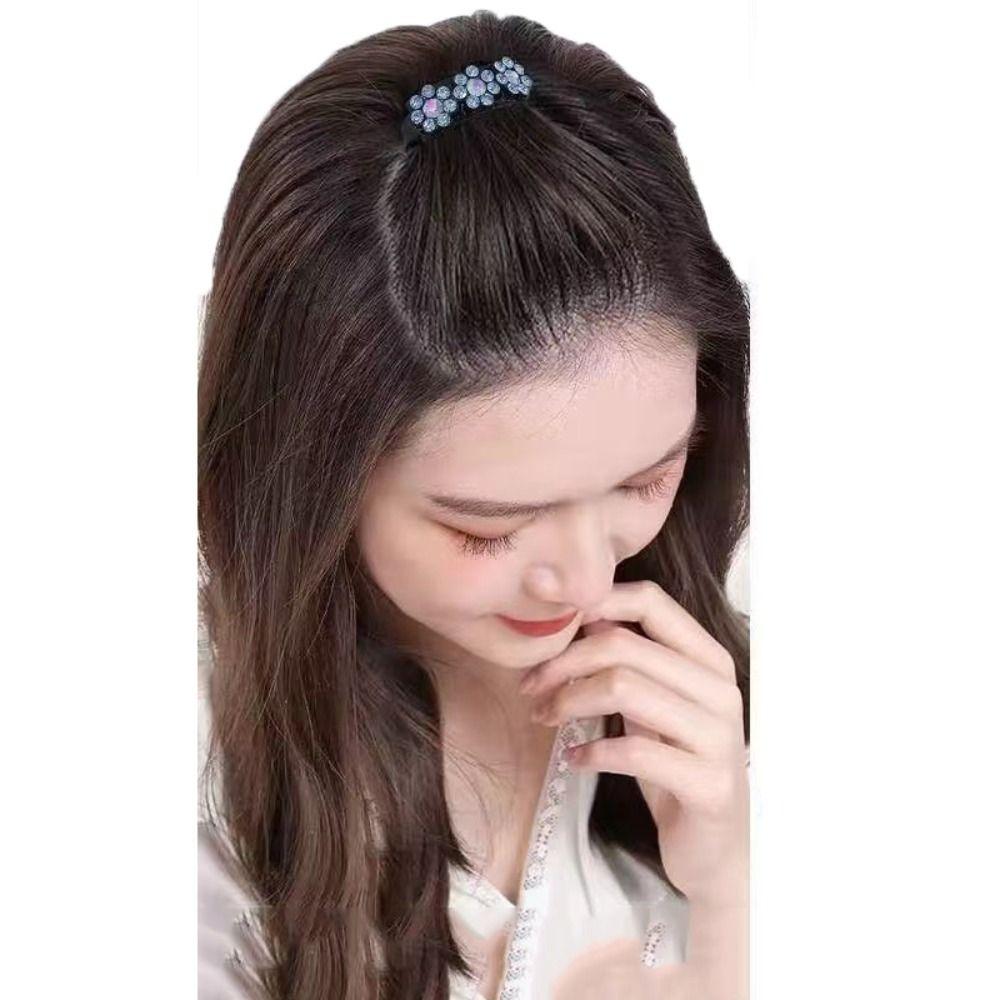 Flower Puff Hair Head Cushion Invisible Invisible Volume Hair Clip DIY Hair Styling Tool  Daily