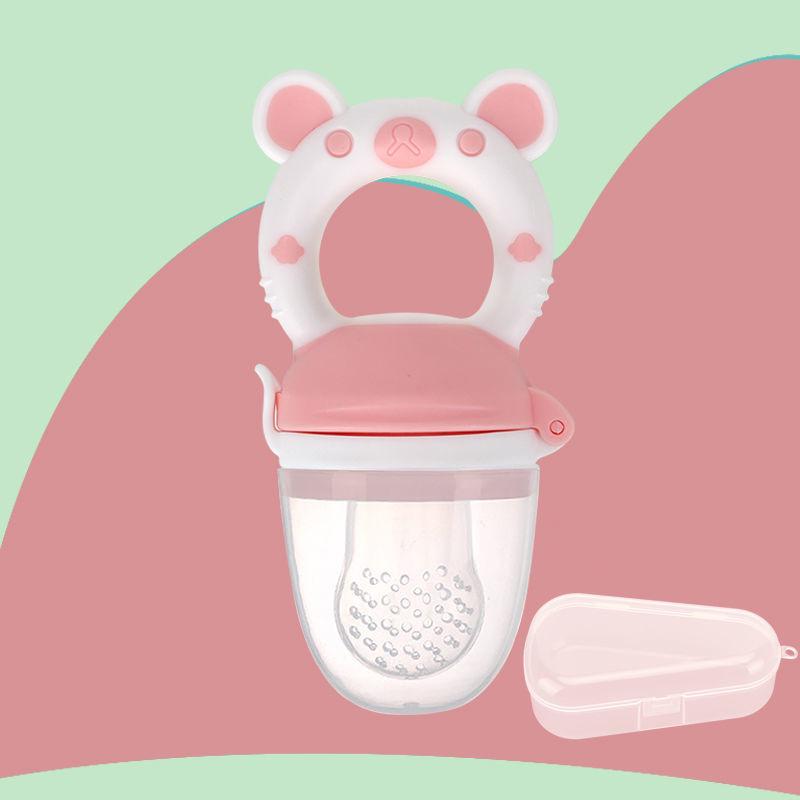 Силиконовый прорезыватель: Детский ниблер для фруктов и овощей