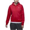 Jordan Brooklyn Solid Logo Fleece Thick Knit Pullover Hoodie Women Hoodies Red DQ4459-687