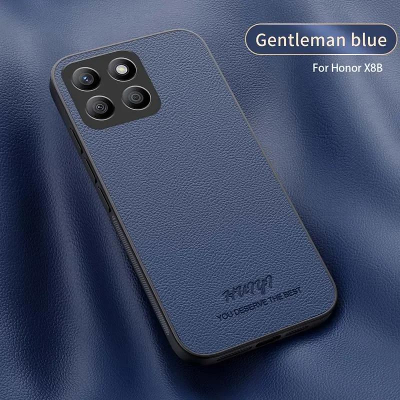 Чехол для Honor X8B Магнитная кожаная обложка для Huawei Honor Magic 5 6 Pro 90 100 Pro Magsafe Матовая ягнячья кожа Поддержка автомобильного держателя
