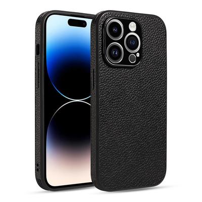 Кожаный чехол-лимон для iPhone 17 Air 17 Pro Max 16 15 14 13 Ударопрочный Роскошный Чехол TPU Гибридная Тонкая Задняя Крышка
