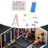 Miniature Gym Equipment Model Dollhouse Fitness Scene Props Simulation Decor