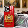 M-Maroc-C M-Morocco F-Flag Phone Case For iPhone17,16,15,14,13,12,11 Plus,Pro Max Magnetic For Magsafe Wireless Charging