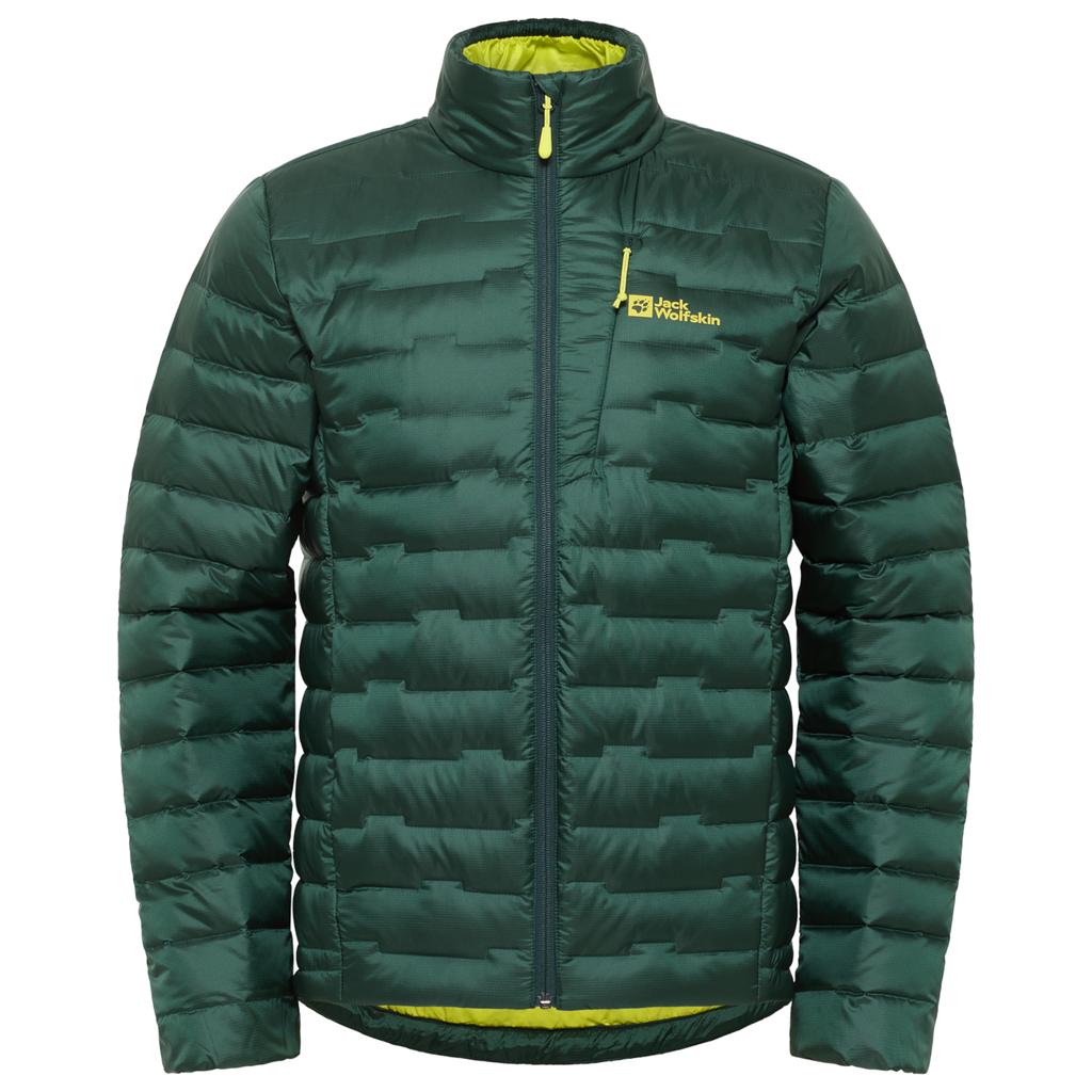 Jack Wolfskin Passamani Down M Jacket, Mens Green Jacket