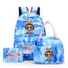 3Pcs/set Printed Backpack with Lunch Bag Pencil Case Student Teenager Boy Girl Bagpack Women's Backpack Set Travel Bag