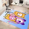 Lankybox Foxy and Rocky3 Printed Absorbent Washable Carpet, Non-Slip Bathroom Mats, Kitchen Rugs, Yoga Mat,Living Room Entrance, Camping Picnic Rugs