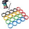 Accessories 1-1/8'' Bike Headset Ring Gasket Front Fork Washer Spacing Pad Bicycle Headset Spacer
