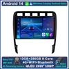 Android 14 автомобильный радиоприемник автомобильный мультимедийный видеоплеер WIFI для Porsche Cayenne 957/955 2002 - 2010 головное устройство GPS автомагнитола Carplay BT