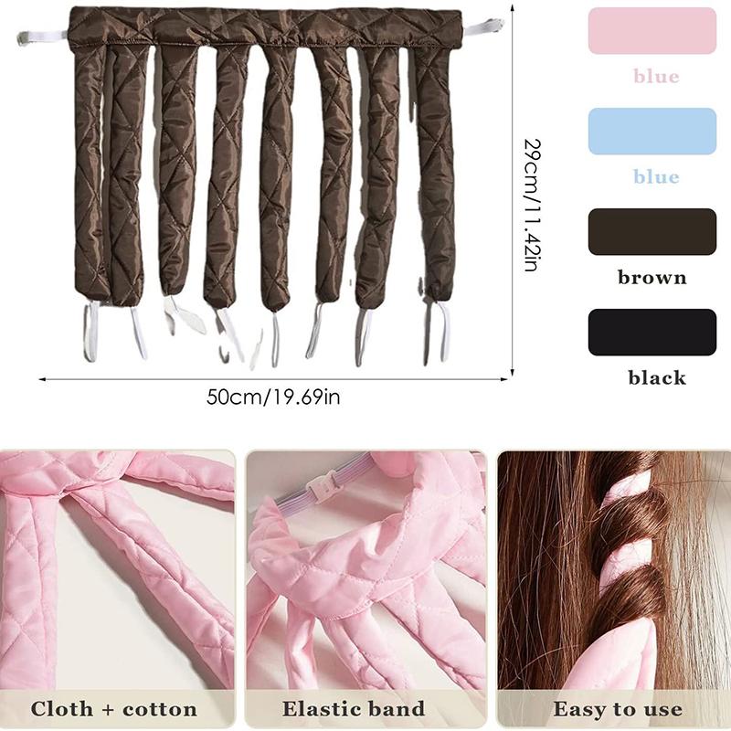 Безнагревательные щипцы для завивки волос, повязки для завивки волос, спящие кудри, шелковая лента, бигуди, ролики для вьющихся волос, аксессуары для укладки