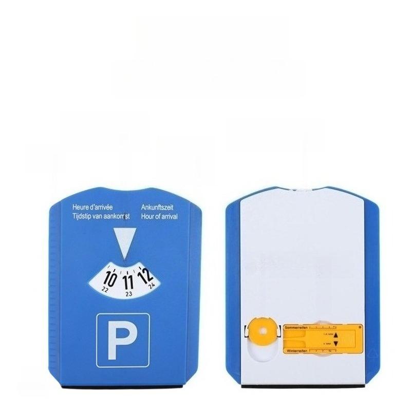 1PC Snowplow Car Multifunctional Plastic Parking Sign, Temporary Parking Timer Telephone Sign Ice Scraper, Holiday Gift
