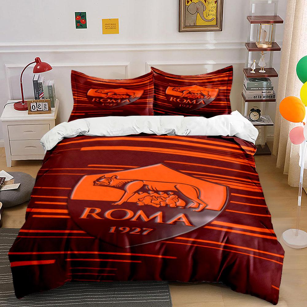 Wolf emblem with stripes. Bedding sets Duvet cover sets Duvet covers Pillowcases(1* Duvet Cover 2* Pillowcases without duvet insert)