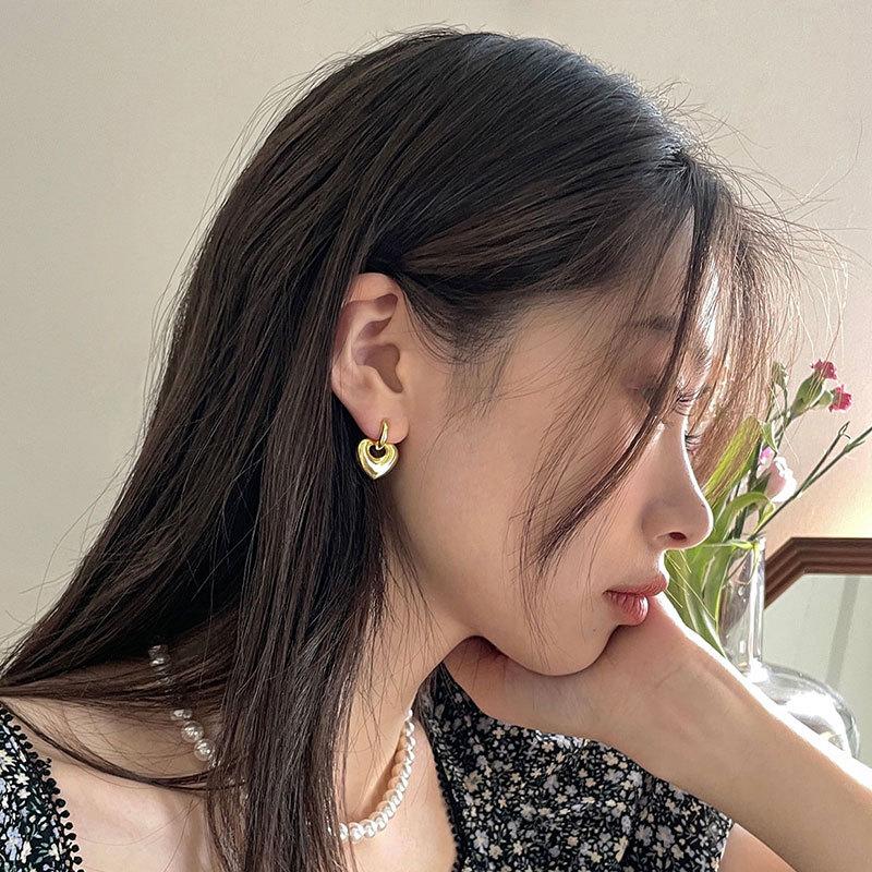 Серьги Niche Design Sense High-end New Style Trendy Love Temperament Серьги Ins Style