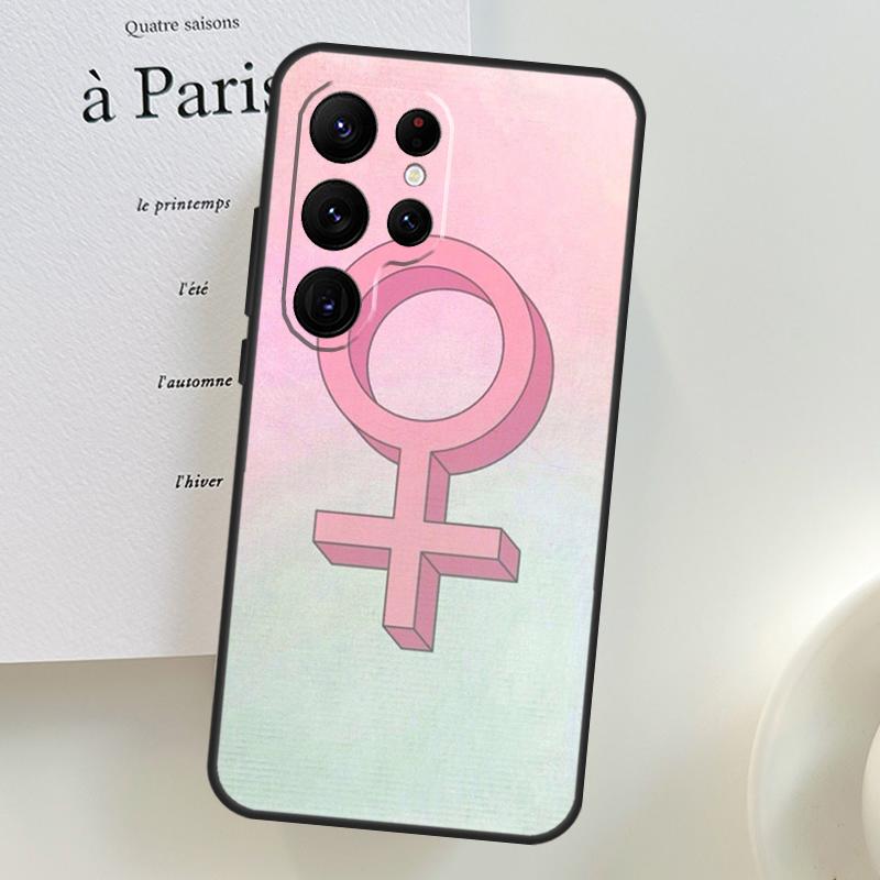 Feminist Girl Power Women Case For Samsung Galaxy S26 Ultra S25 S24 S23 S22 S21 S10 Plus S20 FE S25 Ultra Phone Cover