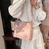 New Chinese Style Retro Bag Silk Jacquard Fashionable Minimalist Bag Shoulder Diagonal Cross Women's Shopper Totes CLE