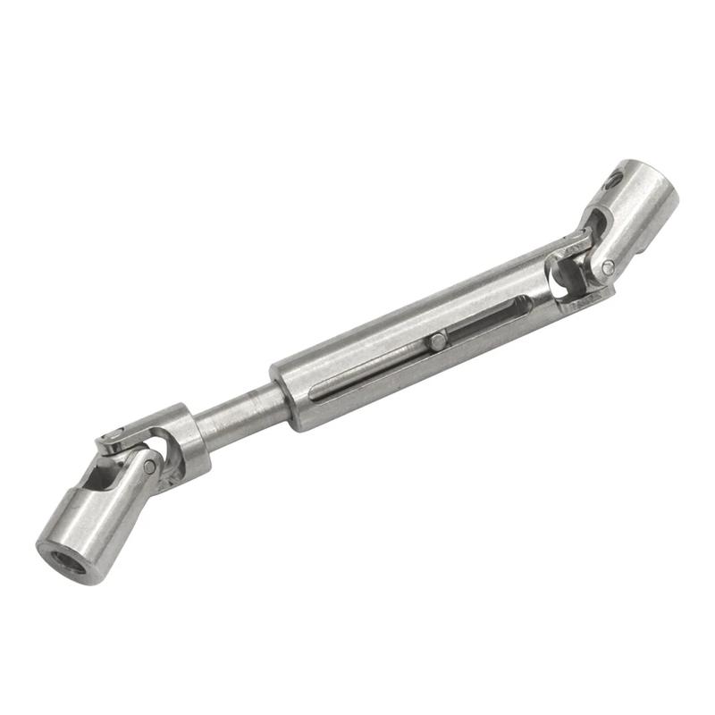 Metal Drive Shaft CVD with 3mm to 4mm Bushing Suitable for MN78 MN82 LC791/12 RC Car Upgrade Parts Accessories
