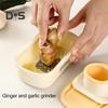 Garlic Grinder Nutmeg Grater Tool with Catcher Manual Ginger Grater Small Spice Chopper Stainless Steel Kitchen Slicer Multifunctional Cooking Utensil