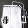 New Pressurized Shower Head Set Household Square Large Panel Universal Bathroom Large Water Shower Combination