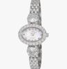 Adee Kaye Fancy Collection Crystal Accents Mother Of Pearl Dial Quartz AK2730-S Women's Watch