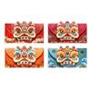 4Pcs/Set Dance Lion Red Envelope Dragon Year Chinese New Year Folding Packet Envelopes