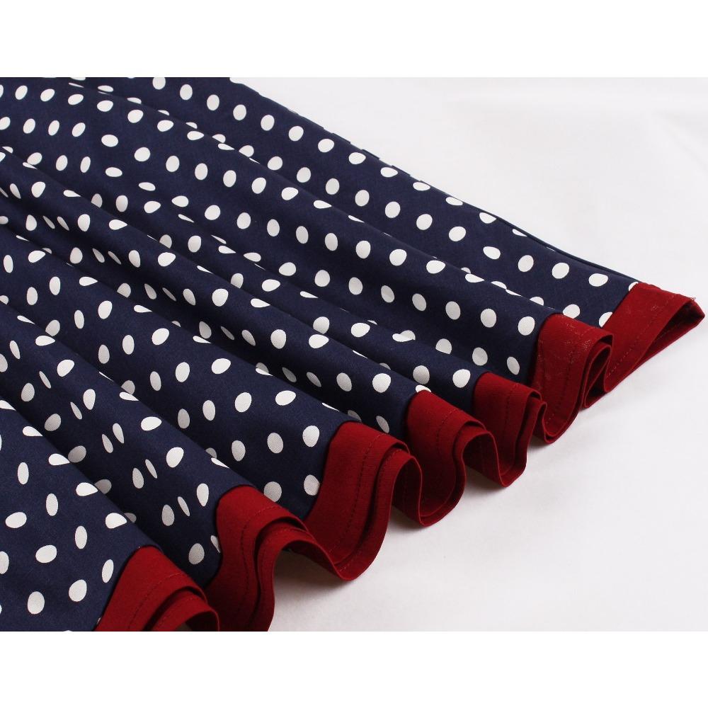 Женское винтажное платье в горошек в стиле рокабилли, коктейльное платье для вечеринки, платье на весну и лето с короткими рукавами