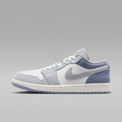 Jordan Air Jordan 1 Vintage Basketball Shoes Men's Low Top Peak White/