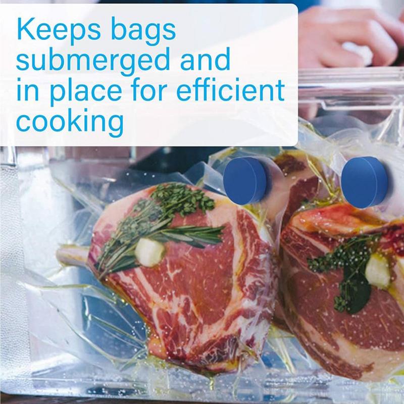 4pcs Sous Vide Magnets Weight Accessories Powerful Food Safe Magnets Inside Reduce Food Risk Keep Kitchen Accessories