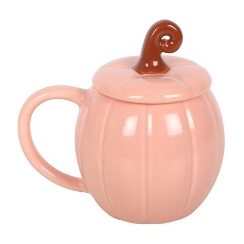 Something Different Pumpkin Lidded Mug
