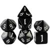 7pcs/set Acrylic D4 D6 D8 D10 For TRPG DND DND Dice Table Game Game Dice Polyhedral Dice
