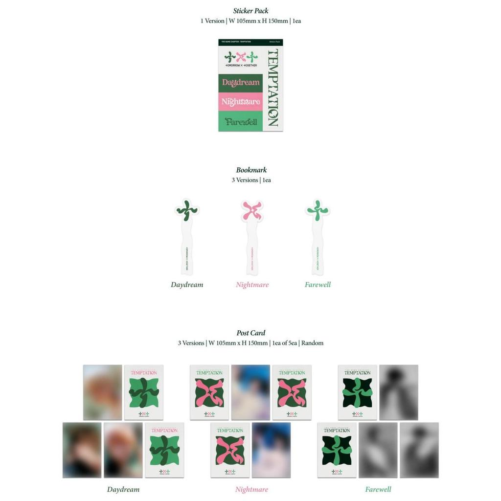 TXT THE NAME CHAPTER : TEMPTATION Album