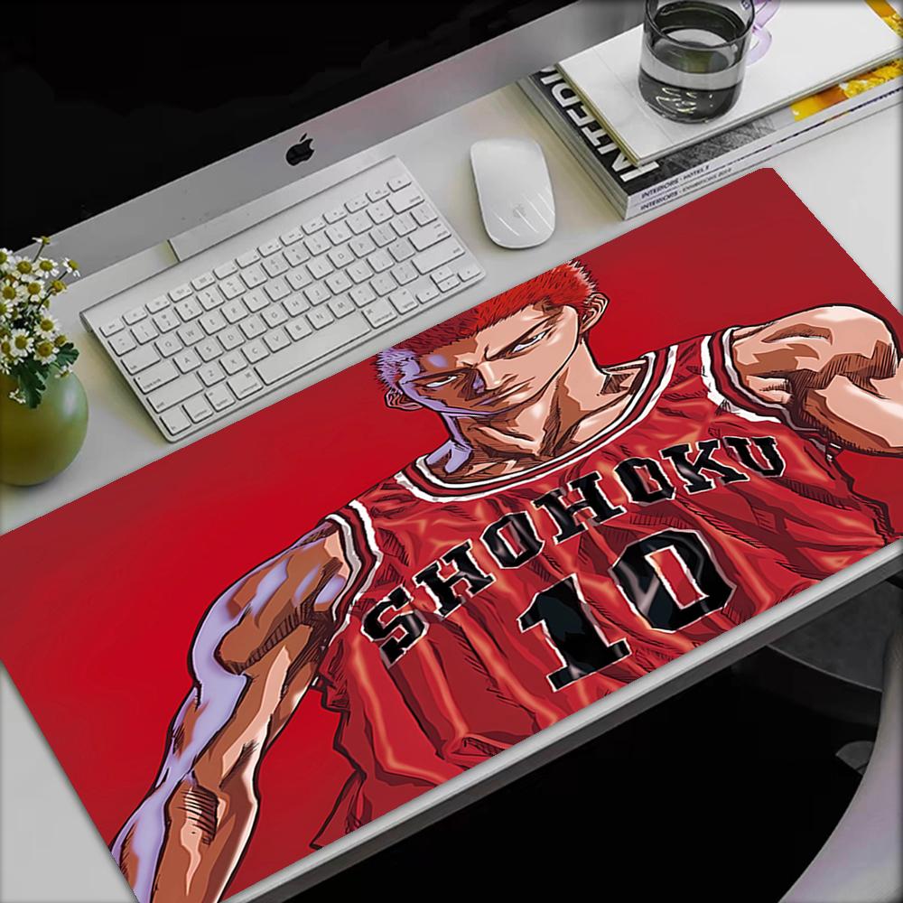 Slam Dunk Theme Mouse Pad, Non Slip Rubber Base, Multifunctional Office & Home Decor, Perfect for Workspace Personalization.