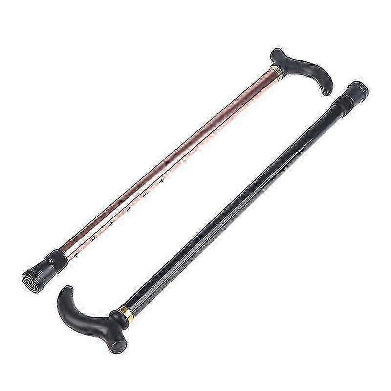 Ultra-Light Adjustable Aluminum Walking Stick for Seniors & Hikers - Anti-Slip Grip, 53-90cm, Portable Folding