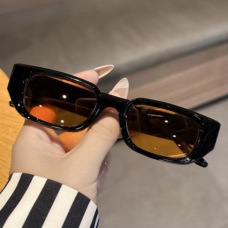 8 шт. Ретро Солнцезащитные Очки UV400 для Женщин Мужчин Модные Прямоугольные Очки Стиль INS Унисекс Наборы Очков Защита от УФ