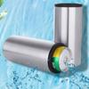 Non-slip Base Beer Cooler Stainless Steel Can Holder Insulated Can Cooler  Keep Cold/Hot