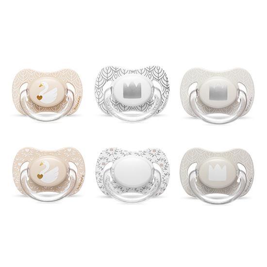 Соска Swabinex White Collection, корейские детские товары