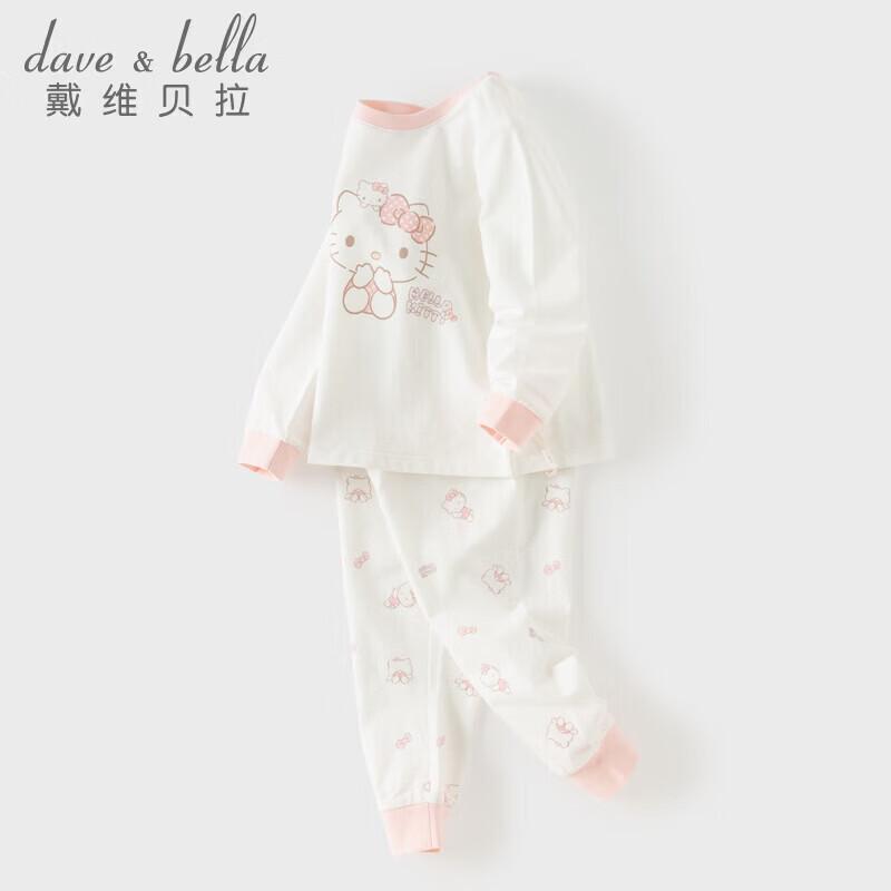 DAVE & BELLA Девочкин термопижамный комплект Hello Kitty