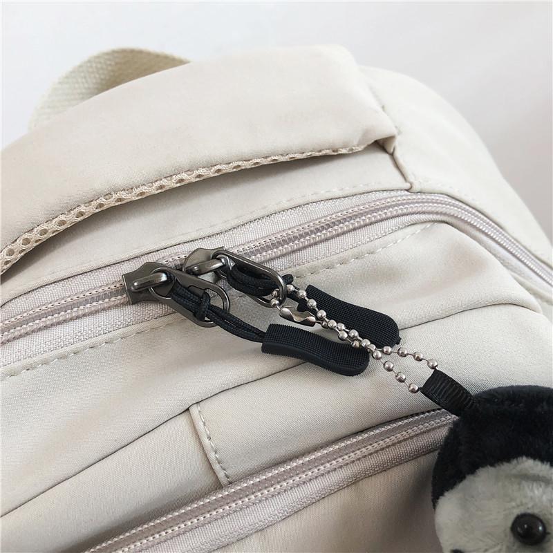 Женский рюкзак, однотонный женский повседневный женский рюкзак с несколькими карманами, школьная сумка высокого качества для девочек-подростков, рюкзак с книгами