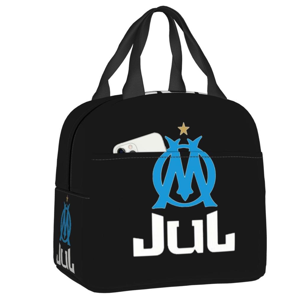 Custom Jul French Rapper Hip Hop Portable Lunch Boxes Women Waterproof Thermal Cooler Food Insulated Lunch Bag Office Work